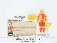 Blowtorch V1 100% Complete G.I. Joe 1984 Hasbro Vintage Action Figure