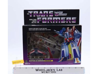 Starscream Transformers Walmart Exclusive 2017 Hasbro G1 Re-Issue Action Figure