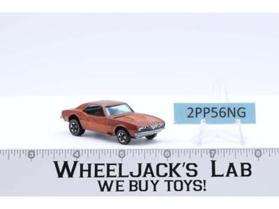 Custom Camaro Orange Hot Wheels Mattel 1967 Redline Vintage RL