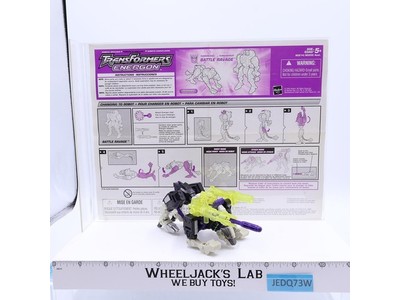 Battle Ravage Scout Class Complete Transformers Energon 2004 Hasbro Figure