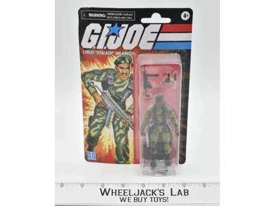 Lonzo "Stalker" Wilkinson G.I. Joe Hasbro NEW MOSC 2021 MINTY
