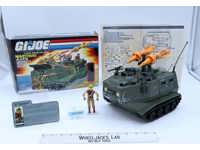 Warthog W/ Sgt. Slaughter 100% Complete GI Joe 1988 Hasbro Vintage Vehicle