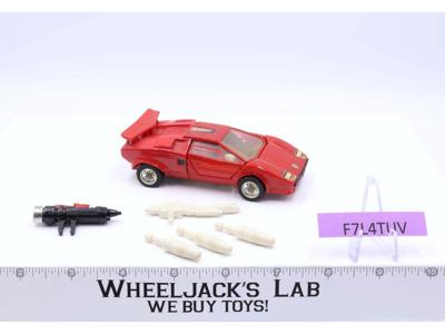 Sideswipe 100% Complete Vintage 1984 G1 Transformers Hasbro Action Figure