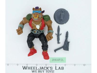 Bebop HARD HEAD 100% Complete Teenage Mutant Ninja Turtles Playmates 1988 Figure