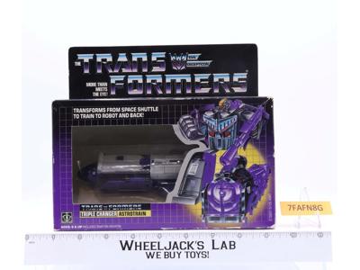 Astrotrain G1 Transformers 1985 Hasbro Action Figure NEW MISB SEALED