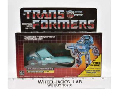 Kup MISB NEW Sealed 1986 Vintage Hasbro G1 Transformers Action Figure