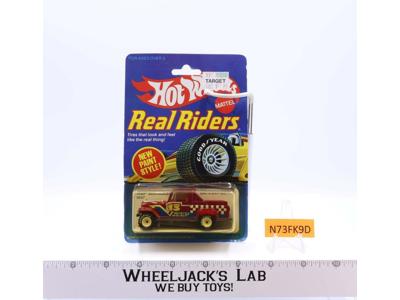 Jeep Scrambler #9547 RED Hot Wheels Real Riders Mattel Die Cast 1982 MOSC NEW