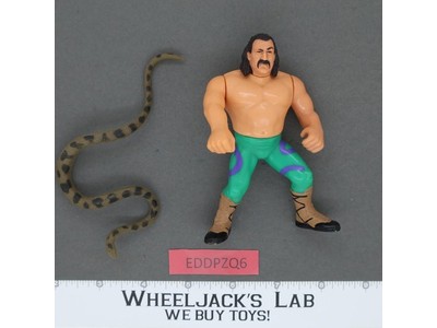 Jake The Snake Roberts 100% Complete WWF WWE Hasbro Wrestling 1990 Vintage