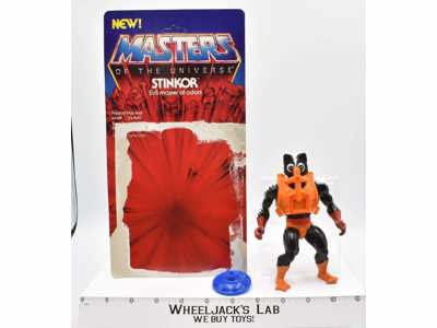 Stinkor Complete W/ Cardback He-Man Masters of the Universe MOTU Mattel 1983