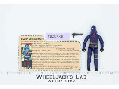 Cobra Commander V2 MAIL AWAY 100% Complete G.I. Joe 1984 Hasbro Vintage Figure