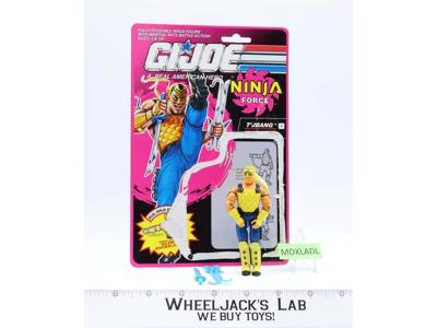 T'JBANG V1 W/Cardback 100% Complete 1992 GI Joe ARAH Vintage Action Figure