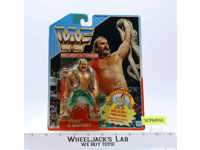 Jake the Snake Roberts SPANISH Card WWF Wrestling 1990 Hasbro NEW MOSC SEALED