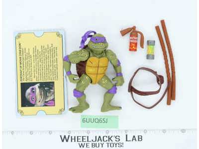 Movie Star Don Teenage Mutant Ninja Turtle 1992 Playmates Action Figure