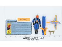 Cobra Commander V4 100% Complete G.I. Joe 1991 Hasbro Action Figure Vintage