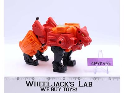 Rampage Tiger Predaking METAL 1986 G1 Transformers Hasbro Action Figure Vintage