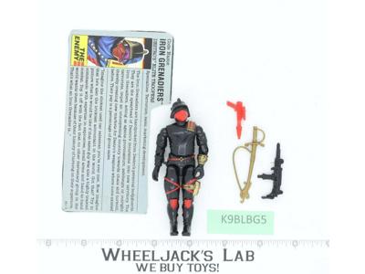 Iron Grenadiers V1 100% Complete G.I. Joe 1988 Hasbro Vintage Action Figure