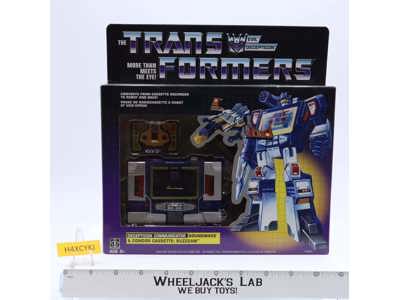 Soundwave + Buzzsaw 100% Complete Transformers Reissue 2018 Hasbro Action Figure