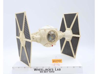 Imperial Tie Fighter WHITE 100% Complete Star Wars 1978 Vintage Kenner Vehicle
