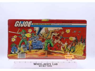 GI Joe Collectors Case 24 Action Figures W/TRAYS 1984 Tara Toy Accessory