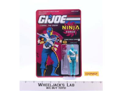 Cobra Ninja Viper CUSTOM GI Joe 1992 Hasbro Action Figure NEW MOSC SEALED