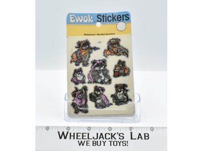 Ewok Stickers Drawing Board 1983 MOSC Vintage