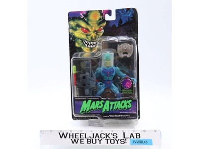 Martian Trooper Mars Attacks 1996 Trendmasters Action Figure NEW SEALED