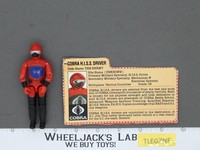 Cobra H.I.S.S. Driver V1 100% Complete G.I. Joe 1983 Hasbro Vintage Figure