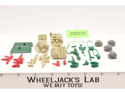 Lot Battle Gear Accessory 3 Set 5 Complete 1985 Weapons G.I. Joe Vintage