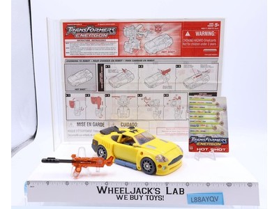 Hot Shot Combat Class Transformers Energon 2004 Hasbro Action Figure