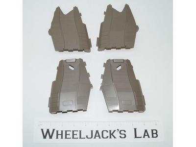 Omega Supreme Track Armor Parts Pieces A-D 1985 G1 Transformers Vintage Hasbro