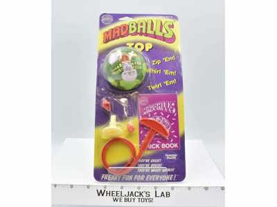 Lock Lips Spinning Top Madballs 1986 Panosh Place Action Figure MOSC SEALED