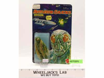 Ovion Space Alien Battlestar Galactica 1979 Mattel MOSC UNPUNCHED Vintage Figure