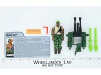 Heavy Metal V1 100% Complete G.I. Joe 1985 Hasbro Vintage Action Figure