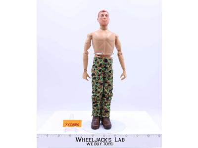 Action Marine Painted Head 12" GI Joe 1964 Hasbro Vintage w/ Modern Clothing