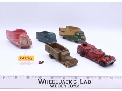 Lot of 5 Miscellaneous Cars/Vehicles/Trucks Vintage Sunrubbed Co.