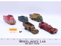 Lot of 5 Miscellaneous Cars/Vehicles/Trucks Vintage Sunrubbed Co.