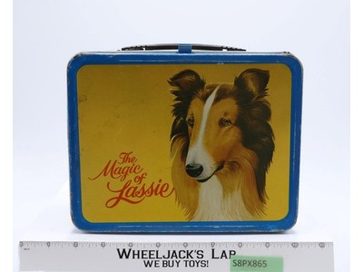 The Magic of Lassie Metal Lunch Box ONLY 1978 King-Seeley Lassie Thermos Brand