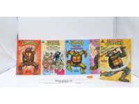 Lot of 5 Storybook Adventure Teenage Mutant Ninja Turtles TMNT Books Randomhouse