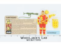 Blowtorch V1 100% Complete G.I. Joe 1984 Hasbro Vintage Action Figure