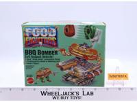 BBQ Bomber Food Fighters 1988 Mattel Action Figure Vehicle NEW MISB SEALED