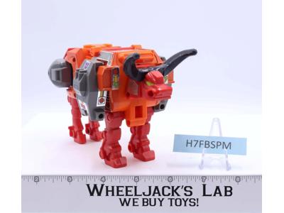 Tantrum METAL Predaking 1986 Vintage Hasbro G1 Transformers Bull Action Figure