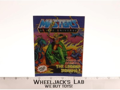 The Powers of Grayskull The Legend Begins Comic He-Man Masters of the Universe