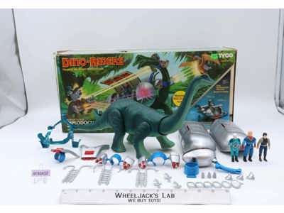 Diplodocus 100% Complete W/Box Dino Riders 1989 Tyco Action Figure