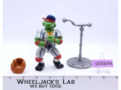 Grand Slammin' Raph 1991 TMNT Teenage Mutant Ninja Turtle Vintage Playmates Toys