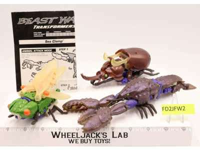 Tripredacus 100% Complete Transformers Beast Wars 1997 Hasbro Action Figure