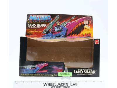 Land Shark 100% Complete He-Man Masters of the Universe MOTU 1985 Mattel