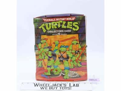 Display Storage Collectors Carry Case W/Trays TMNT Teenage Mutant Ninja Turtle