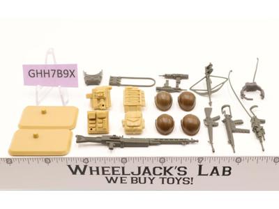 Lot Battle Gear Accessory Pack 1 Set 16 1984 Weapons G.I. Joe Vintage