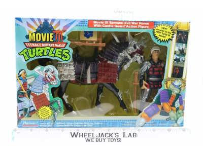 Evil War Horse W/ Castle Guard Movie III TMNT 1992 Playmates NEW MISB SEALED