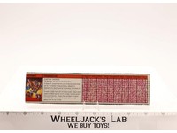 Powerglide Action Figure Tech Specs 1985 Vintage Hasbro G1 Transformers